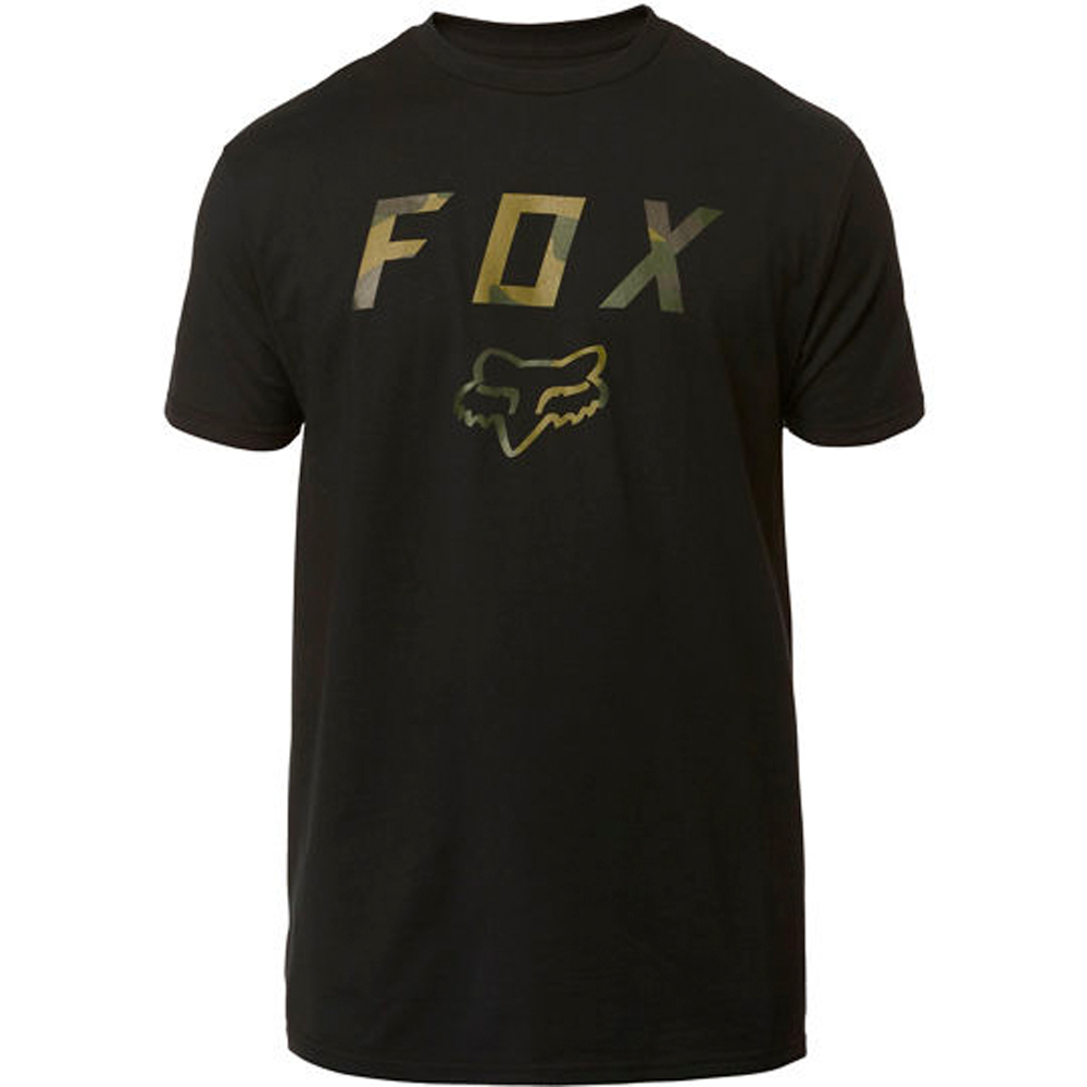 Fox, Fox - Legacy Moth Black/Camo Tee