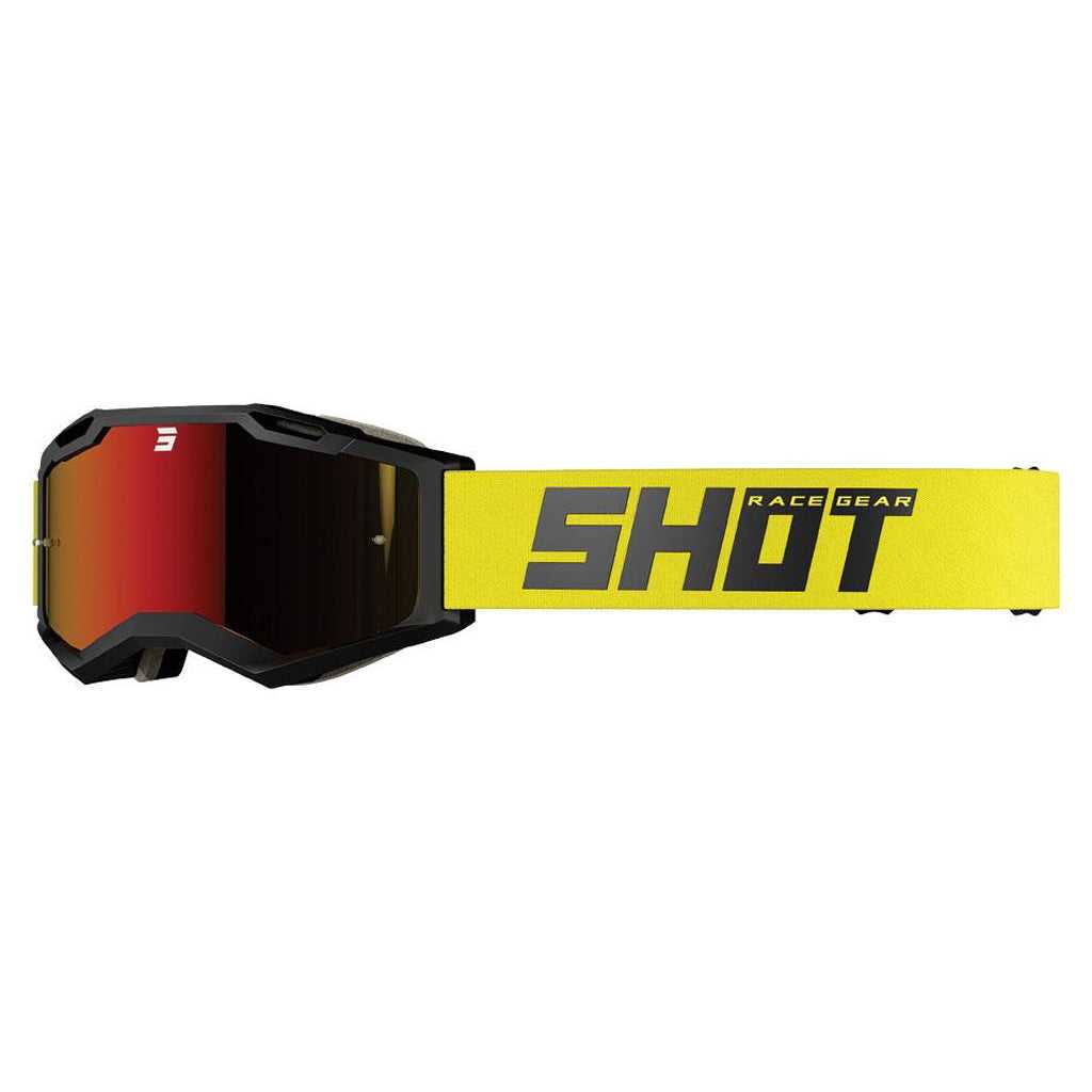 Shot Racegear, Shot - Iris 2.0 Solid Yellow Goggles